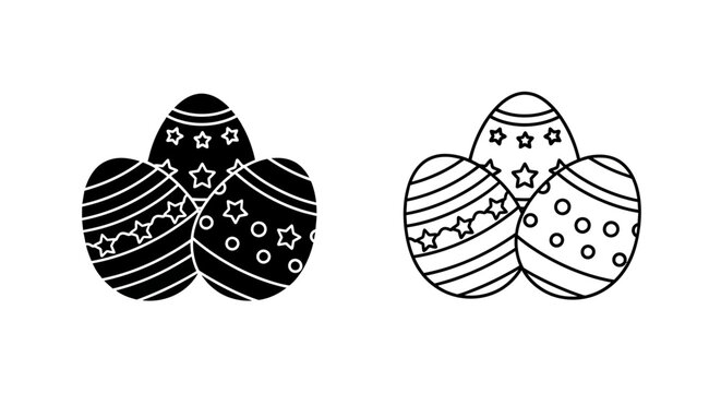 Easter eggs design vector illustration, easter eggs pattern, easter eggs clip art, easter eggs Vector