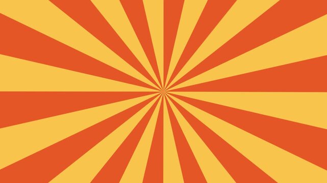 Orange solid Spiral Animation Background &ndash; Abstract Swirl Vortex Loop 4K Motion Graphic
