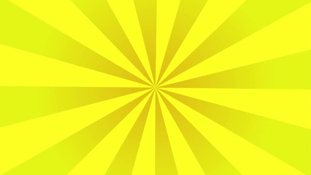 Yellow Spiral Animation Background &ndash; Abstract Swirl Vortex Loop 4K Motion Graphic
