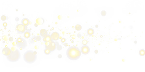 PNG gold sparkle trail drift overlay on transparent background. Warm soft stardust for holiday covers and edits. © Александр Куспляк