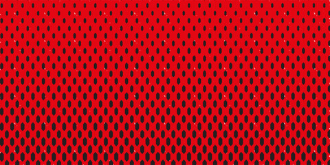 Halftone pattern jersey sport background with grunge line stripe and red texture. Speed brush black sporty gradient digital element or navy button tshirt concept. Retro white vector banner.