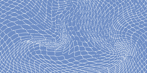 Grunge texture for fishing nets. Seamless pattern for sportswear or soccer goals, volleyball nets, basketball hoops. Modern grunge fishing nets. © achmad