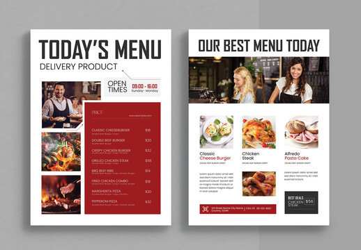 Food Menu Design