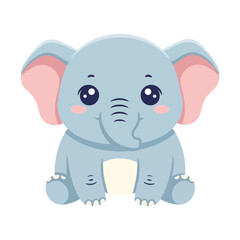 Cute Baby Elephant design Illustration