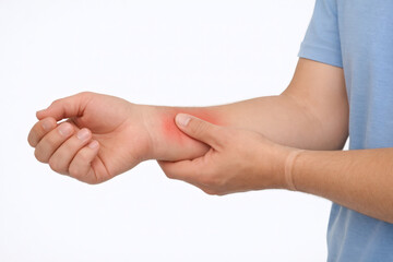 Wrist Pain Inflammation Close Up