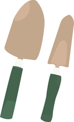 Vector Illustration of trowel