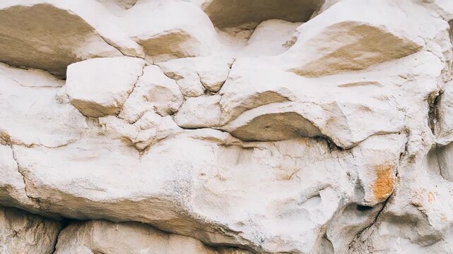 Natural rock features a rough, textured surface with cracks and weathered patterns, creating a solid outdoor background element perfect for geology, abstract, or organic designs