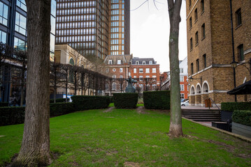 Devonshire Square, city of London, London, England, UK