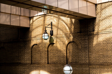 Detail of Gloucester Tube station, London, England, UK