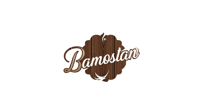 A hot espresso coffee cup icon and brown bean text create a sweet chocolate cafe logo sign with a heart symbol art vector design