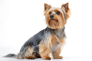 Yorkshire Terrier Dog Vector Illustration