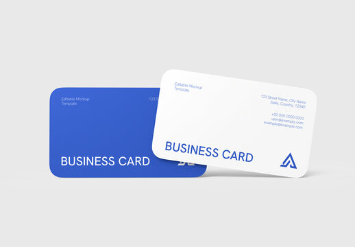 Corporate Business Card Mockup Template