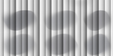 Obraz premium Silver foil background with metal mirror texture. Chrome gradient surface with light gloss. Vector aluminum grey sheet with reflection. Platinum and titanium best trendy