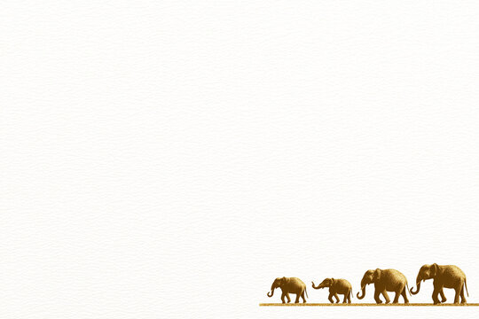 Minimal elephant baraat Indian wedding invitation template with 80% blank branding space and royal touch.