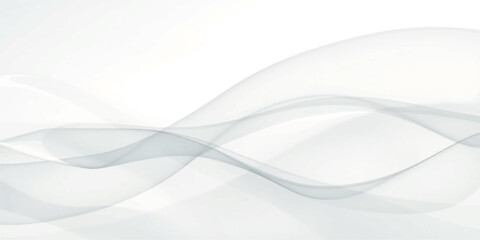 Naklejka premium A futuristic abstract blue wave background featuring smooth silk curves and flowing motion lines creates a professional technology wallpaper design with a creative vector art texture