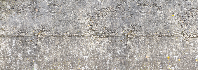 Weathered gray concrete wall texture background © Kornienko Alexandr