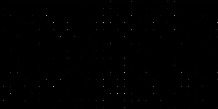 imple, abstract background of scattered white dots on black, representing either falling snow at night or a starry sky