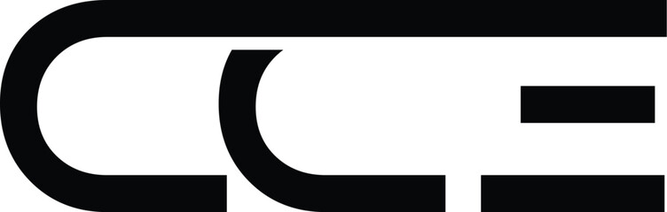 Letter CCE clothing logo