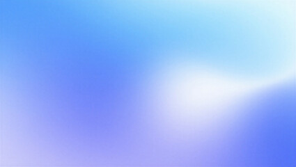 Obraz premium Soft focus blue and white gradient background with cloudy texture