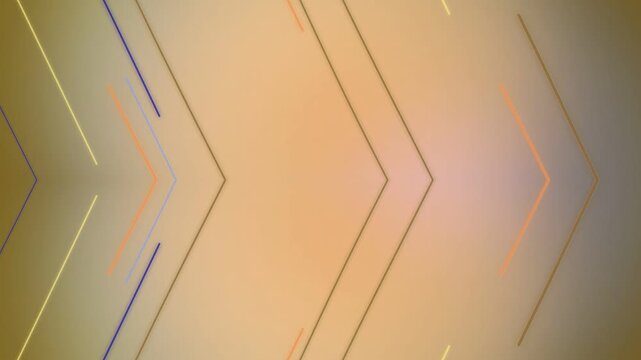 Modern geometric background with vibrant chevron pattern