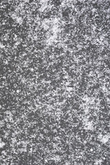 snow frost texture gray metal surface top view of fallen snowflakes on dark steel black background winter weather conditions with natural ice pattern concept of industrial design, environment, science