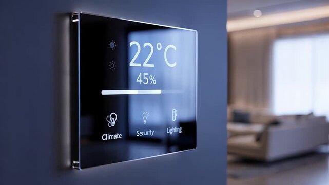 Premium glass instrument indicates temperature and humidity levels