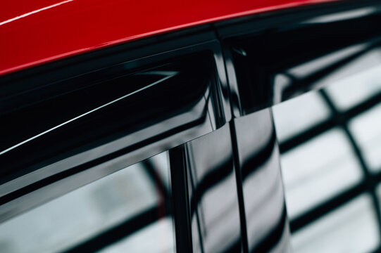 Deflectors for car Windows.Additional equipment for the car.