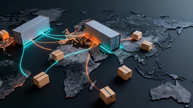Tracking Data Flow Across Large Fulfillment Centers And Hubs