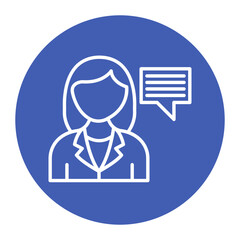 Consultant Female Icon