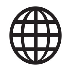 A 3d metal internet button featuring a global earth globe icon symbol representing a world network and international business website design on a silver planet sphere