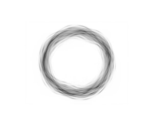 Radiant white portal ring overlay PNG isolated transparent glow