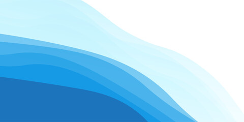 water wavy splash shape, sea waves, landscape water ripple for background, water surface, ocean graphic pattern. vector illustration.