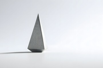 Fototapeta premium A dancing diamond on tiptoe, poised in perfect harmony on a white stage.