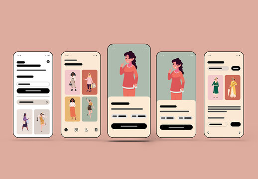 Fashion E-commerce Mobile App UI Kit