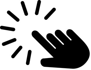 Obraz premium Hand pointing at scattered black pills capsules supplements isolated on transparent background