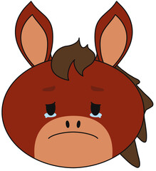 동물말(기본테두리얼굴슬픈표정) (2)