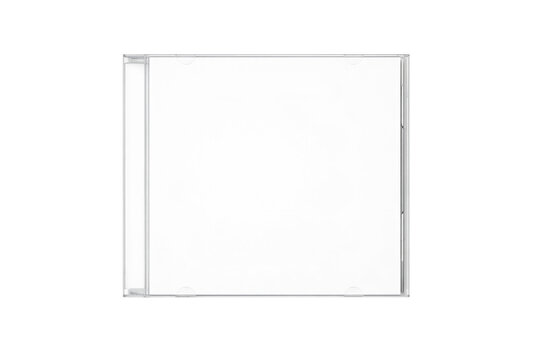 Minimalist Clear CD Case for Storage