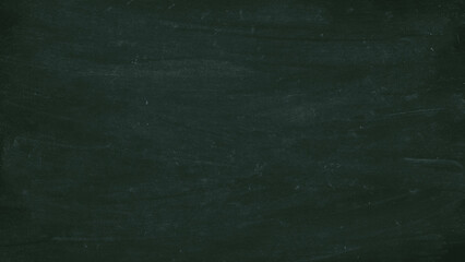 Green chalkboard texture with subtle chalk dust and worn surface. Classic school blackboard background ideal for education designs, menus, typography, posters and mockups. © The Stock King