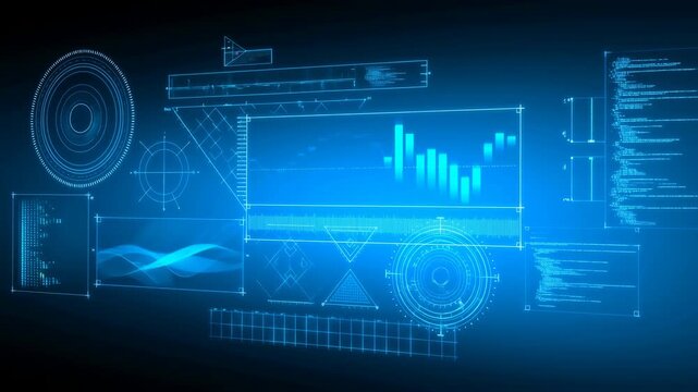 Innovative Threedimensional Interface Showcasing Complete Financial Insights And Live Updates