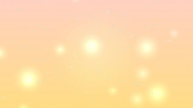 Soft Yellow Pink Gradient Background with Lights.