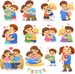 Fototapeta premium Family love
