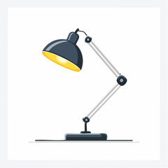 Minimalist Task Desk Lamp Icon