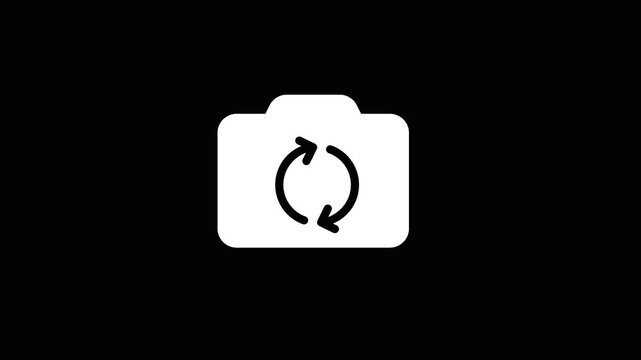 Change camera view animation transparent background