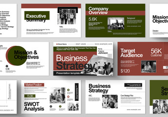 Modern Corporate Business Presentation Template