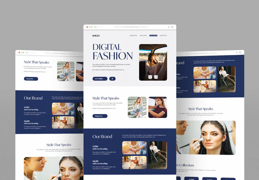 Modern Email Newsletter Template for Digital Marketing