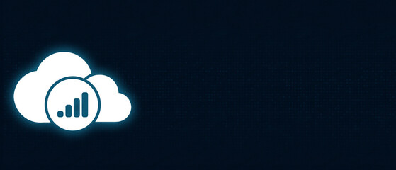 Cloud Connectivity Scale and Data Transmission Signal Concept