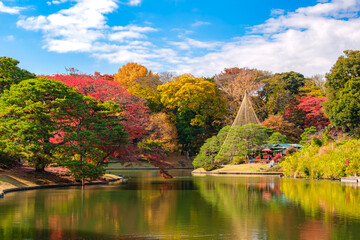 東京都文京区 秋晴れの六義園