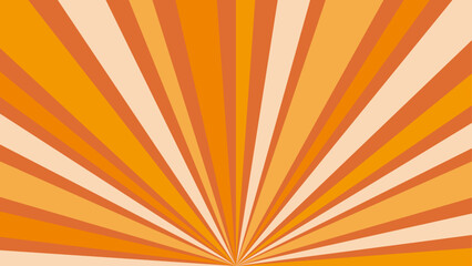 Orange pop radial line background material