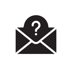 forget password email recovery silhouette icon