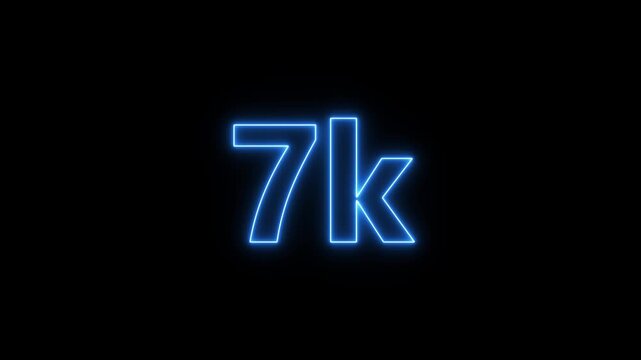7K Double Colour Neon Line Animation on Black Canvas with Elegant Flow and Futuristic Glow Effects.